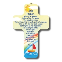 Our Father Wood Cross