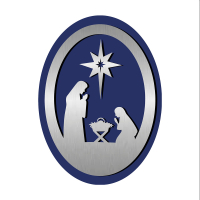 Nativity Lapel Badge